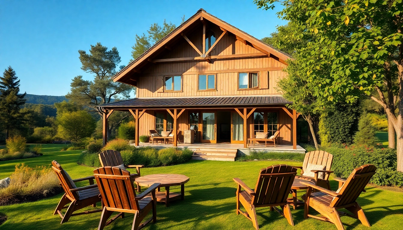 Seminarhaus in Deutschland mit idyllischer Umgebung und einladendem Gartenbereich für Veranstaltungen.
