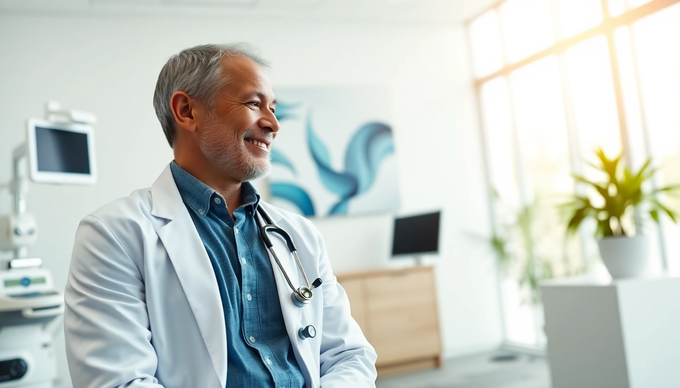 Engaging consultation with Las Vegas concierge doctors highlighting personalized care in a modern medical office.