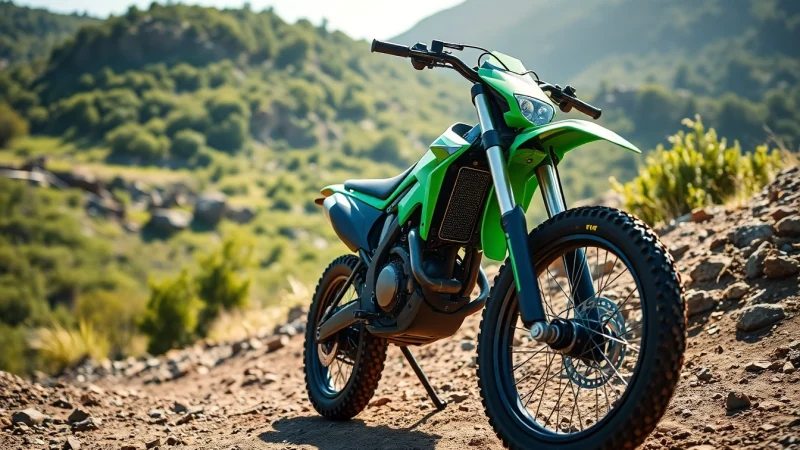 Riding the Altis Sigma MX on rugged terrain to experience thrilling off-road adventures.