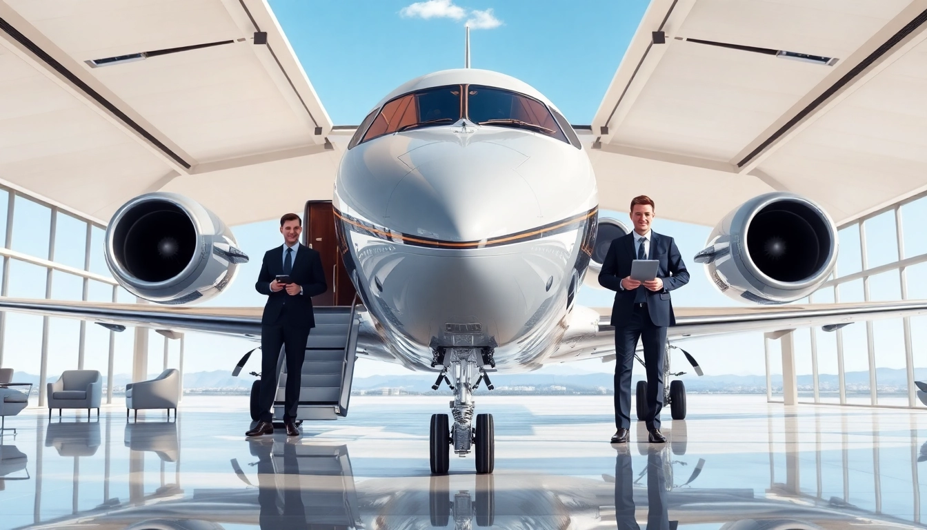 Experience the luxury of Private Jet Charter Los Angeles with a stunning jet and welcoming atmosphere.