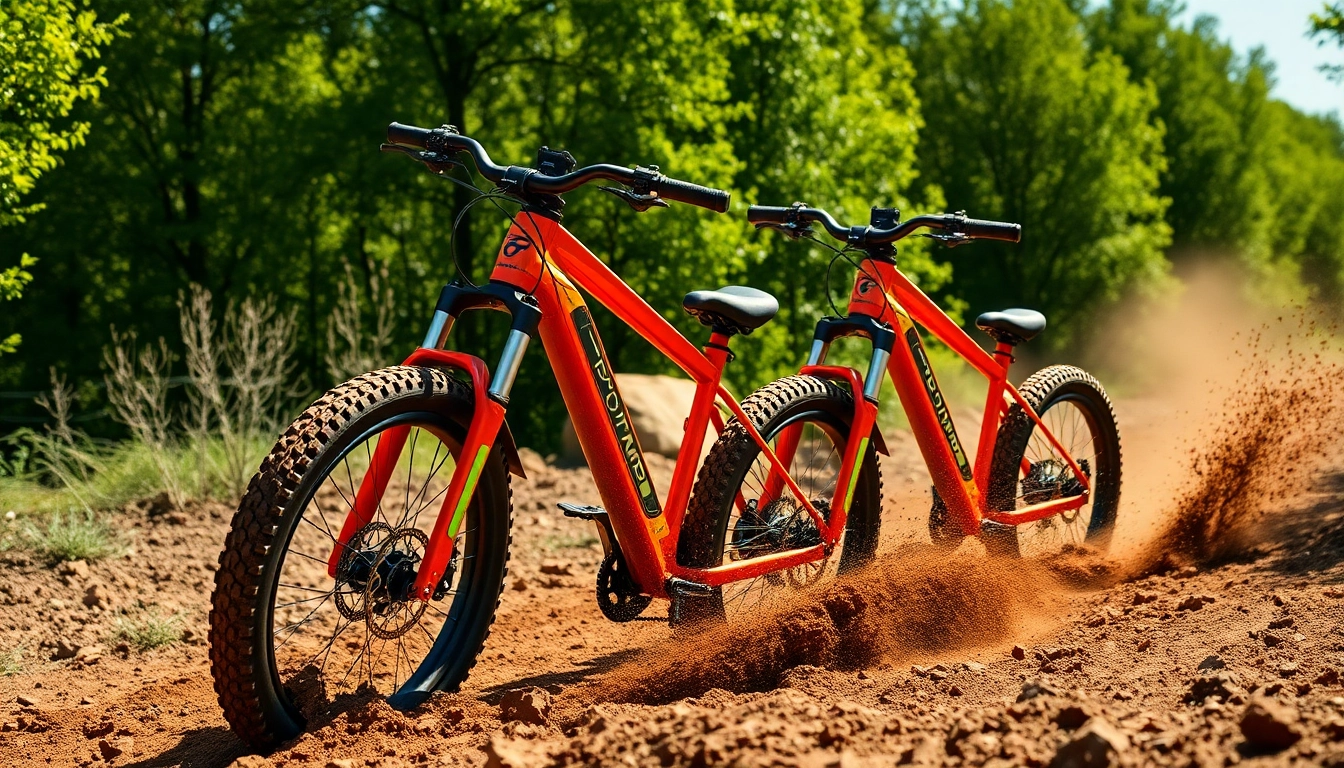 Experience the performance of Talaria eBikes on a thrilling dirt biking adventure.