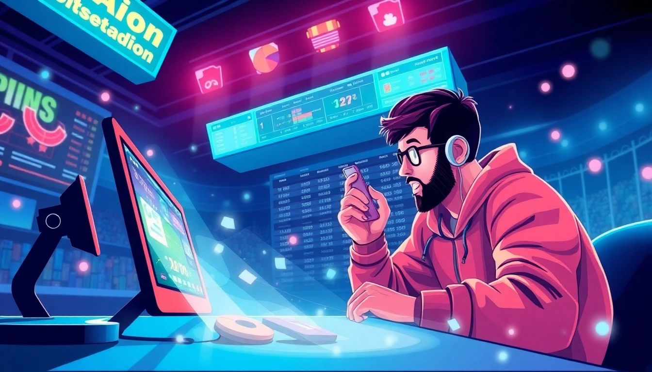 Engage in sports betting at https://ok9393.com/ with an interactive digital interface showcasing live game action.
