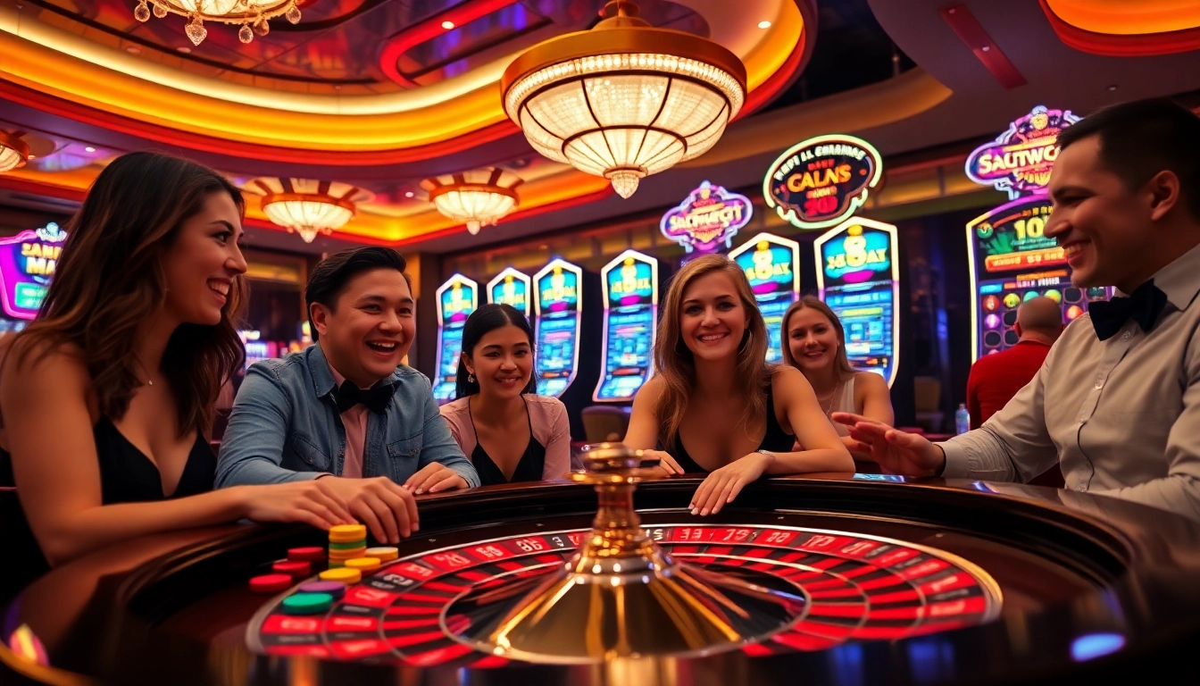 Menangkan jackpot di https://qqmacan.id dalam suasana kasino yang penuh semangat dan warna.