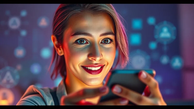 Engaging NSFW AI chat interface showcasing user interaction in a modern digital workspace.