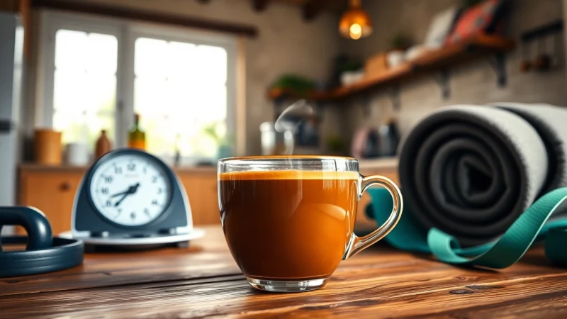 Enjoy insightful java burn reviews with a motivating coffee setup emphasizing wellness.